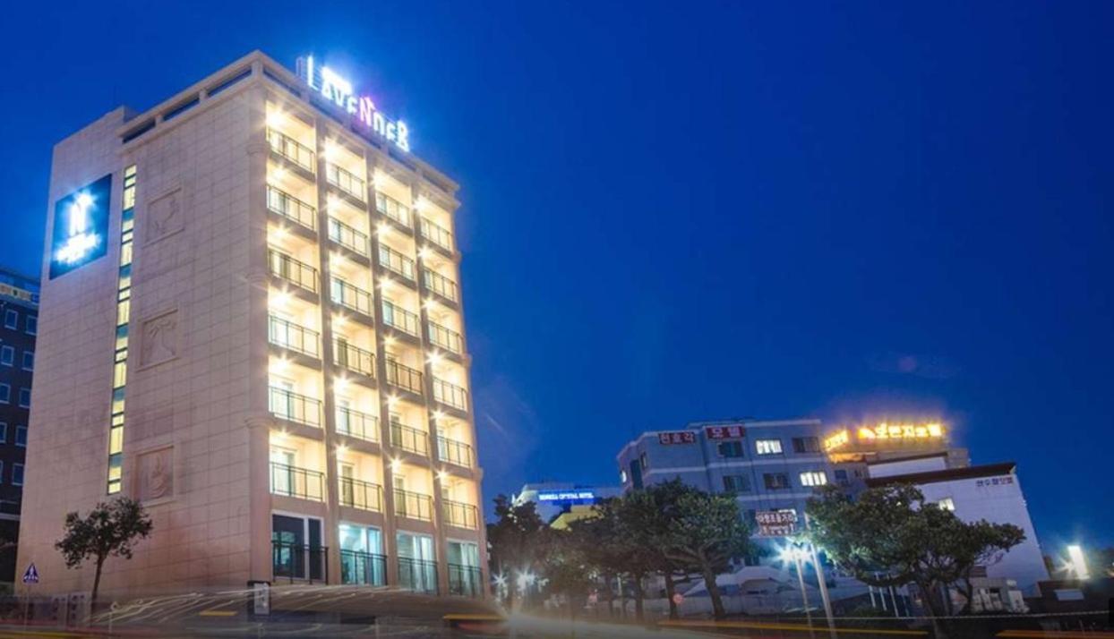 Jeju Lavender Hotel Seogwipo Exteriör bild